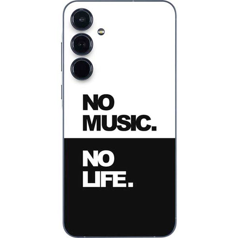 No Music No Life Galaxy A36 5G Skin
